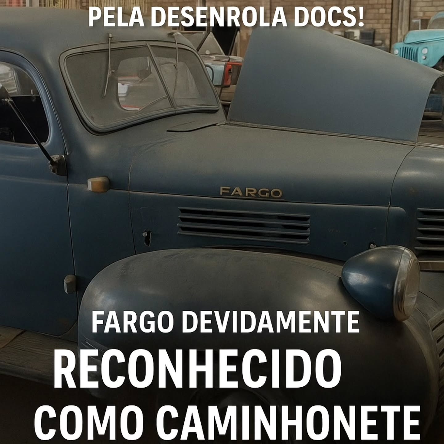 Fargo reconhecido como caminhonete